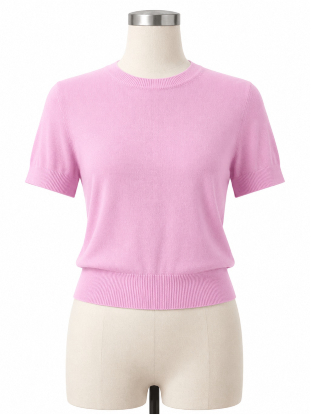 Gap Lightweight Short Sleeve Sweater – Sugar Pink – Size Small - Picture 9 of 11